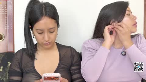 Snapshot of 2summerlove2 chatting on April 2, 2:15 pm Dalilah and Tarah online show from April 2, 2:15 pm
