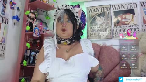 Snapshot of 777lucycosplay chatting on April 3, 3:26 am Lucycosplay777 online show from April 3, 3:26 am