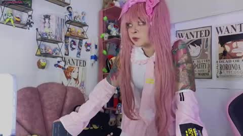Snapshot of 777lucycosplay chatting on June 6, 3:11 am Lucycosplay777 online show from June 6, 3:11 am