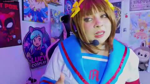 Snapshot of 777lucycosplay chatting on July 22, 5:38 pm Lucycosplay777 online show from July 22, 5:38 pm