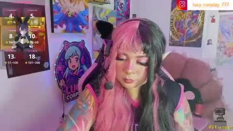 Snapshot of 777lucycosplay chatting on August 4, 5:26 pm Lucycosplay777 online show from August 4, 5:26 pm