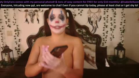 IsabelleRaven online show from January 17, 6:15 am