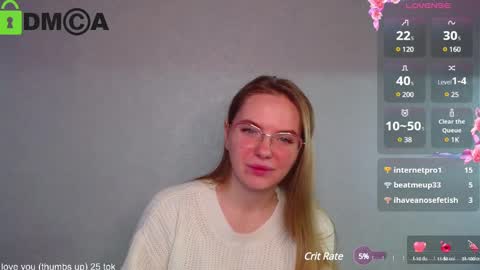 Snapshot of _lysafeta_ chatting on December 2, 7:47 am Welcome guys Pleasure to see you all here My name is Lysafeta and MichaelaTip menu is active Private is open online show from December 2, 7:47 am