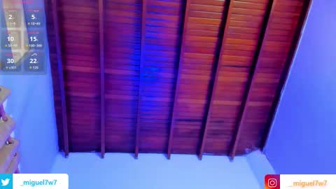 Snapshot of _miguel7w7 chatting on November 18, 4:22 pm miguel tomorrow from 200 pm Colombia to 1000 pm online show from November 18, 4:22 pm