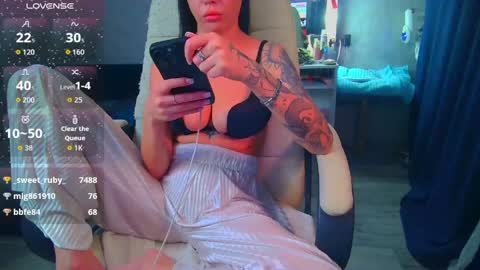 Snapshot of _pink__rabbit_ chatting on April 22, 6:42 pm Ilona online show from April 22, 6:42 pm