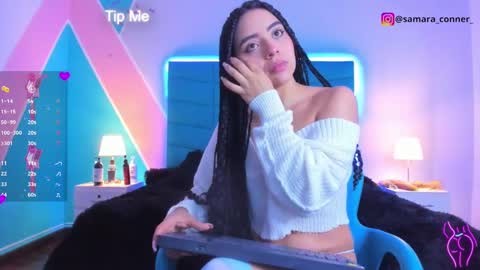 Snapshot of _samara_conner chatting on February 6, 3:48 am Samara online show from February 6, 3:48 am