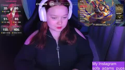 Snapshot of _sofia_adam_ chatting on September 29, 6:40 am pups online show from September 29, 6:40 am