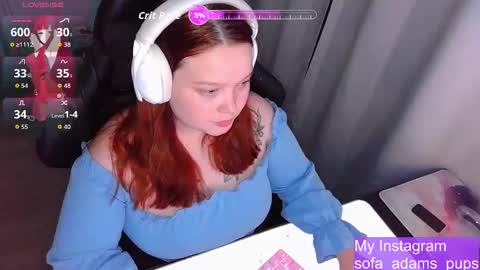 Snapshot of _sofia_adam_ chatting on October 12, 7:18 am pups online show from October 12, 7:18 am