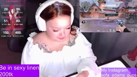 Snapshot of _sofia_adam_ chatting on October 24, 6:21 am pups online show from October 24, 6:21 am