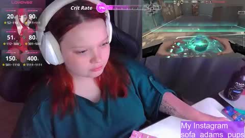 Snapshot of _sofia_adam_ chatting on November 18, 8:30 am pups online show from November 18, 8:30 am