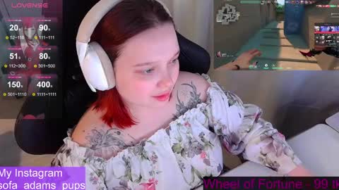 Snapshot of _sofia_adam_ chatting on April 7, 5:30 am pups online show from April 7, 5:30 am