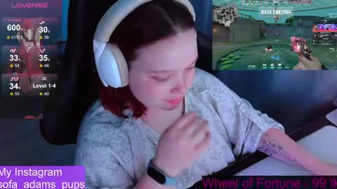 Snapshot of _sofia_adam_ chatting on April 12, 6:40 am pups online show from April 12, 6:40 am