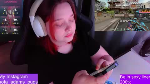 Snapshot of _sofia_adam_ chatting on April 17, 5:32 am pups online show from April 17, 5:32 am