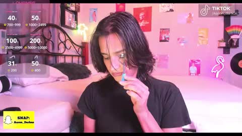 Snapshot of aaron_darkus chatting on December 15, 12:42 pm Aaron online show from December 15, 12:42 pm