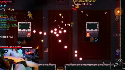 Snapshot of aaronskeetman chatting on January 19, 6:00 pm Aaron Skeetman online show from January 19, 6:00 pm