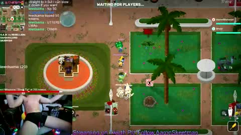 Snapshot of aaronskeetman chatting on October 17, 5:10 am Aaron Skeetman online show from October 17, 5:10 am