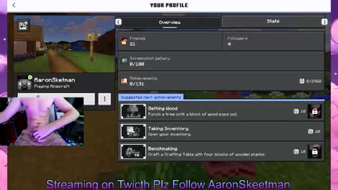 Snapshot of aaronskeetman chatting on November 21, 9:08 am Aaron Skeetman online show from November 21, 9:08 am