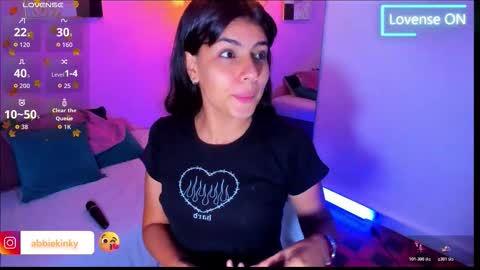 Snapshot of abbie_kinky chatting on October 19, 3:01 pm abbie_kinky online show from October 19, 3:01 pm