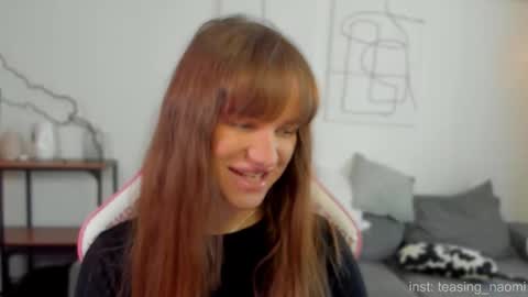 Naomi My instagram account - teasing naomi online show from February 15, 5:26 am