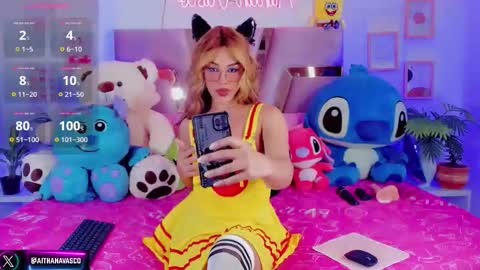 Snapshot of aithana18 chatting on February 20, 2:06 pm AITHANA online show from February 20, 2:06 pm