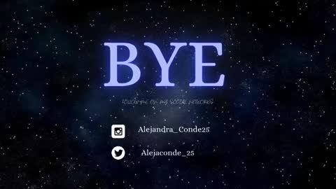 Snapshot of alejandra_conde chatting on January 25, 2:04 am Alejandra online show from January 25, 2:04 am