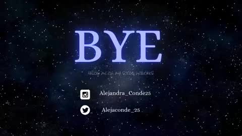 Snapshot of alejandra_conde chatting on March 5, 6:33 am Alejandra online show from March 5, 6:33 am