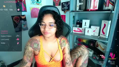 Snapshot of alesyahampton chatting on March 3, 2:04 pm Crespa Ruidosa online show from March 3, 2:04 pm