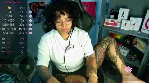 Snapshot of alesyahampton chatting on March 5, 2:57 am Crespa Ruidosa online show from March 5, 2:57 am