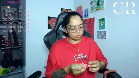 Snapshot of alesyahampton chatting on September 19, 3:19 am Crespa Ruidosa online show from September 19, 3:19 am