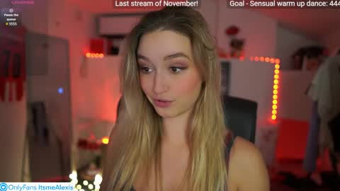 Alexis Texas online show from November 30, 7:29 pm