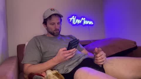 Alex Mann online show from November 7, 8:20 pm