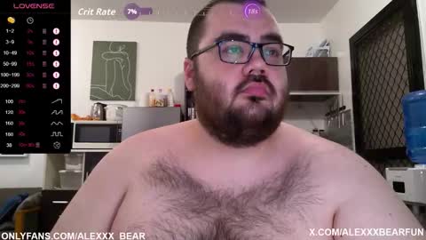 alexxxbear online show from October 27, 9:41 pm