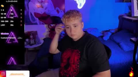 Snapshot of alexxxmorris chatting on October 9, 8:56 am ALEXXX MORRIS online show from October 9, 8:56 am