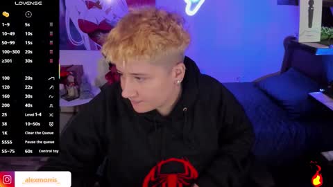 Snapshot of alexxxmorris chatting on October 10, 6:45 am ALEXXX MORRIS online show from October 10, 6:45 am