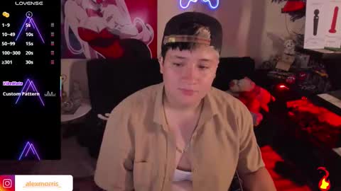 Snapshot of alexxxmorris chatting on October 30, 6:59 am ALEXXX MORRIS online show from October 30, 6:59 am