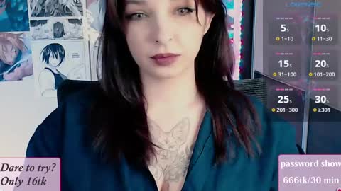 aliceriddle1 online show from April 28, 9:20 pm