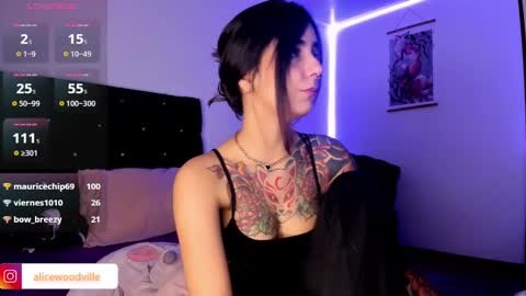 Alice online show from December 9, 12:01 am