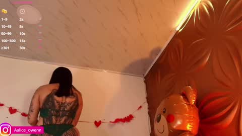 Alicie online show from February 13, 10:00 pm