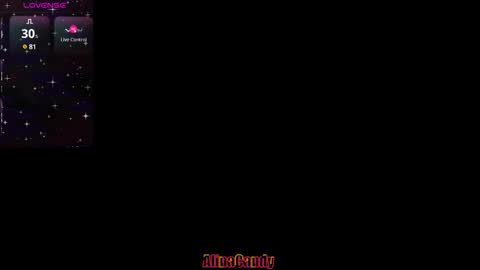 Snapshot of alinacandy chatting on December 24, 6:44 am Alina online show from December 24, 6:44 am