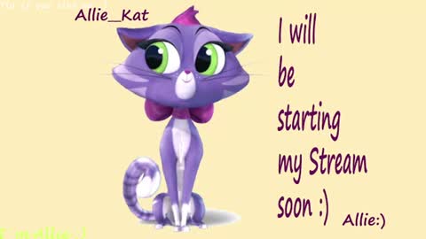 Allie online show from August 8, 2:30 pm