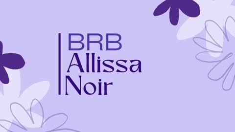 Allissa  online show from June 14, 2:20 am