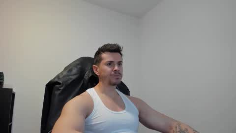 Snapshot of alphagodleatherking92 chatting on October 8, 7:50 am LeatherMaster online show from October 8, 7:50 am