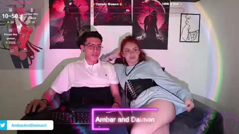 AMBAR AND DAIMON online show from September 12, 5:24 pm