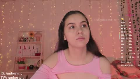 Snapshot of amberw_c chatting on November 17, 2:39 am IG - TW Amberw c online show from November 17, 2:39 am