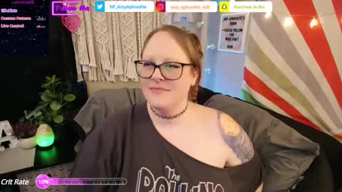 Snapshot of amyaphrodite chatting on February 7, 9:05 am Amy Aphrodite online show from February 7, 9:05 am