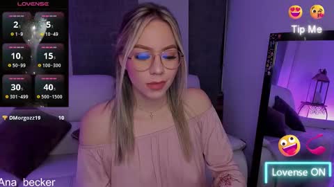 Snapshot of ana_becker1 chatting on March 14, 9:04 am Ana online show from March 14, 9:04 am