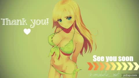 Snapshot of anabelle_wet chatting on January 23, 7:07 pm Annie online show from January 23, 7:07 pm