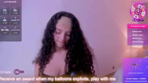 Snapshot of anahi_curlie1 chatting on February 26, 6:47 am Anahi Curlie online show from February 26, 6:47 am