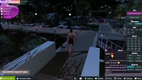 Snapshot of anax3dreams chatting on February 15, 1:21 am AnaX3Dreams online show from February 15, 1:21 am