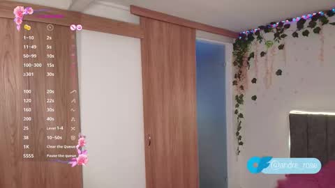 Andra de la Rosse online show from March 18, 5:21 am